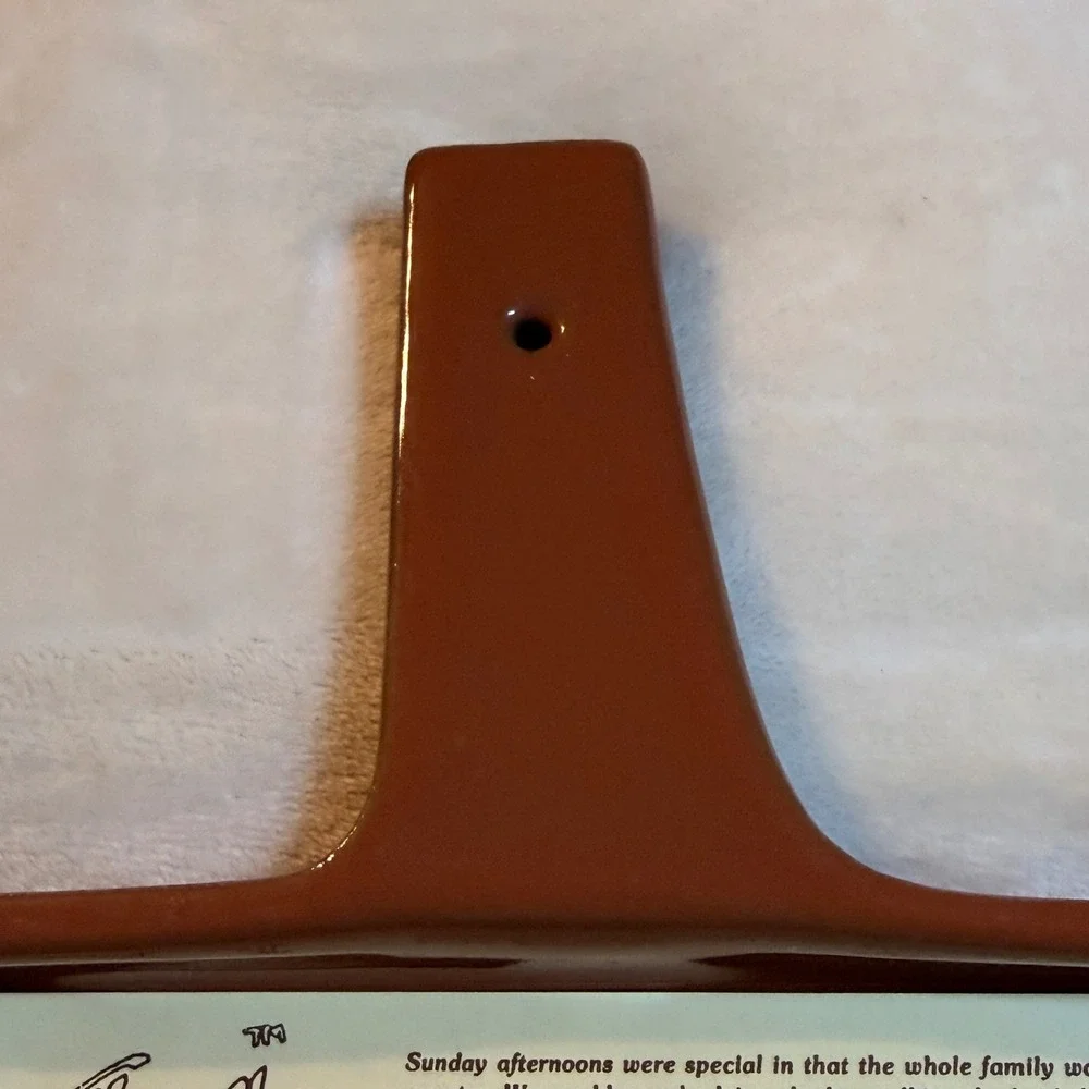 Country Company Terracotta Cornbread and Biscuit Baker Made in USA Glazed Clay